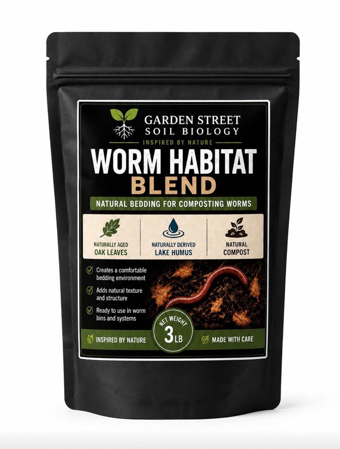 Worm Habitat Blend - 3 lb